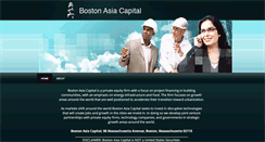 Desktop Screenshot of bostonasiacapital.com